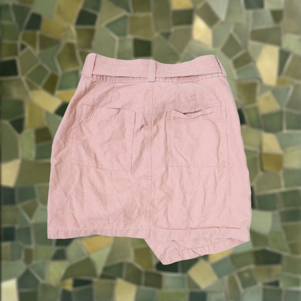 Madewell Madewell mini wrap skirt 00 light pink silk Women Size 24" / US 00 / IT 34 - 1 Thumbnail