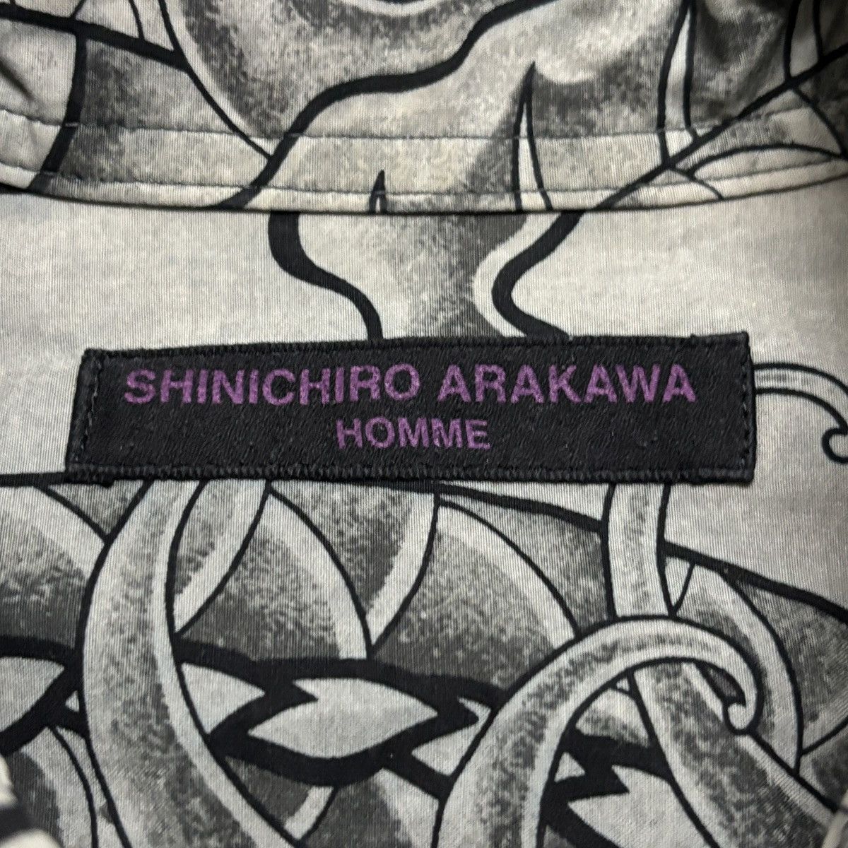 SHINICHIRO ARAKAWA 90s Shinichiro Arakawa Homme Mythical Beast Shirt Size US M / EU 48-50 / 2 - 8 Thumbnail