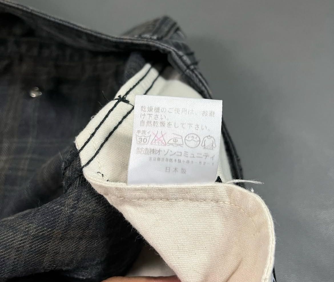 If Six Was Nine 2000s Ozone Rocks Hysteric Glamour Tartan Knee y2k Lgb Size US 32 / EU 48 - 7 Thumbnail
