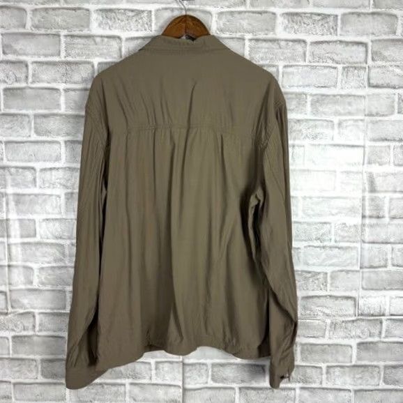 Orvis Orvis Windbreaker Jacket Beige Nylon Full Zip Pockets Mens LARGE Size US L / EU 52-54 / 3 - 4 Thumbnail
