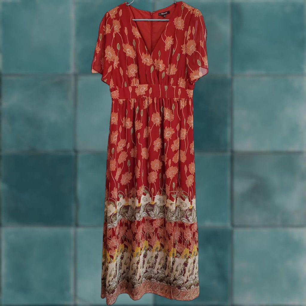 flowy sunflower dress Sunflower Dress