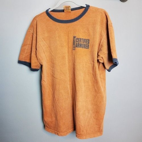 Authentic Pigment Vtg Barrett Firearms Certified Armorer Orange Size M Size US M / EU 48-50 / 2 - 1 Thumbnail