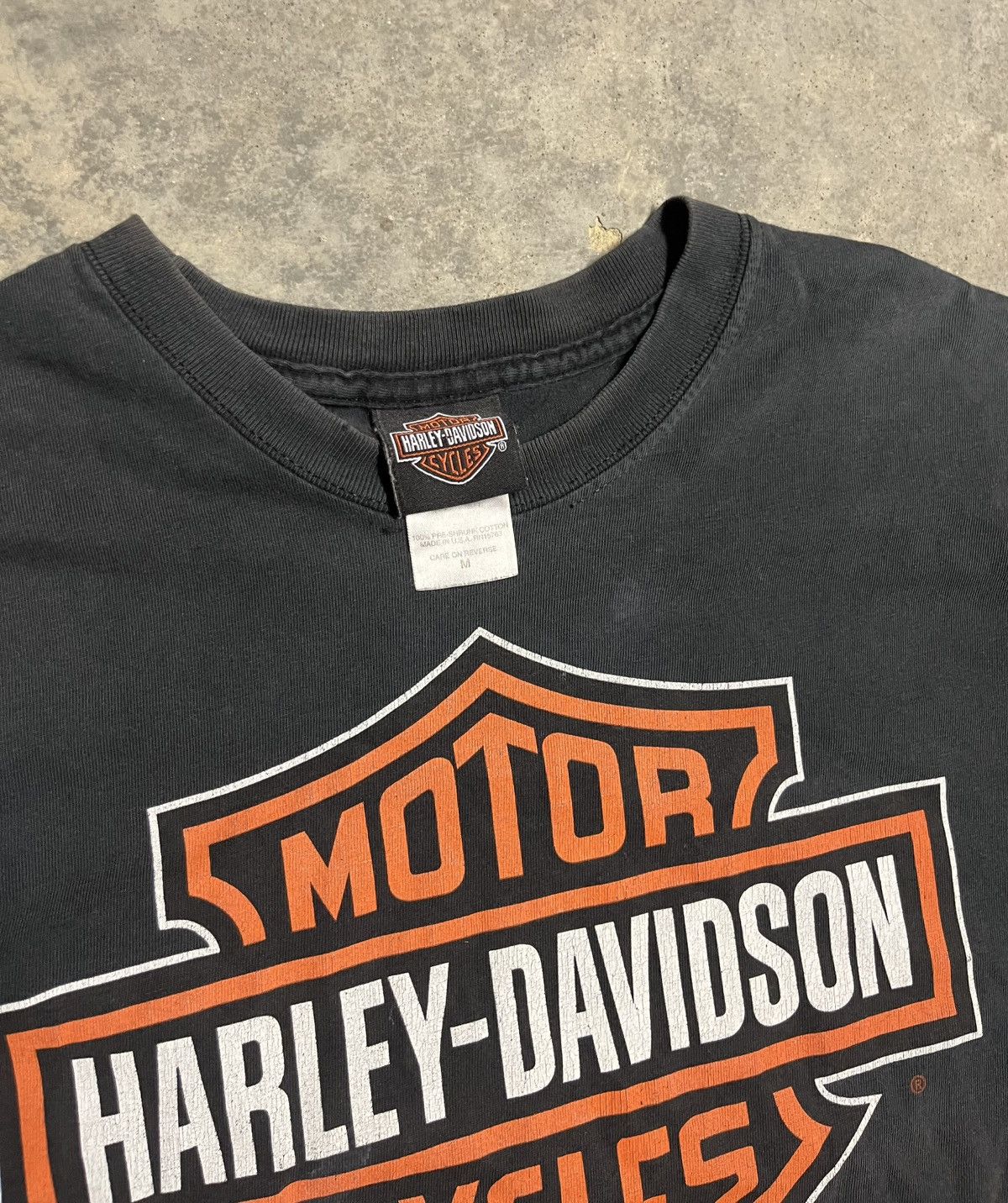 Harley Davidson 2009 Harley Davidson Vintage Faded Mens Medium Size US M / EU 48-50 / 2 - 5 Thumbnail