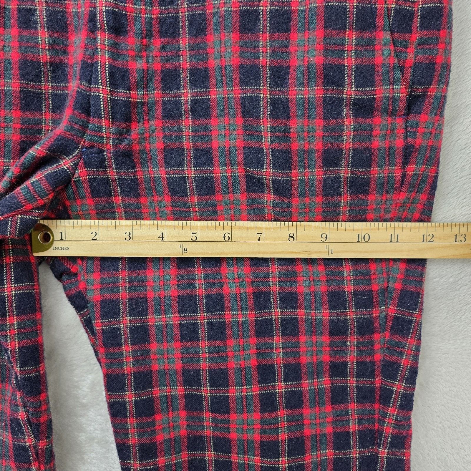 Corbin Vintage Scottish Tartan By Corbin Pants 34x27 Plaid Wool 70s Size US 34 / EU 50 - 13 Thumbnail