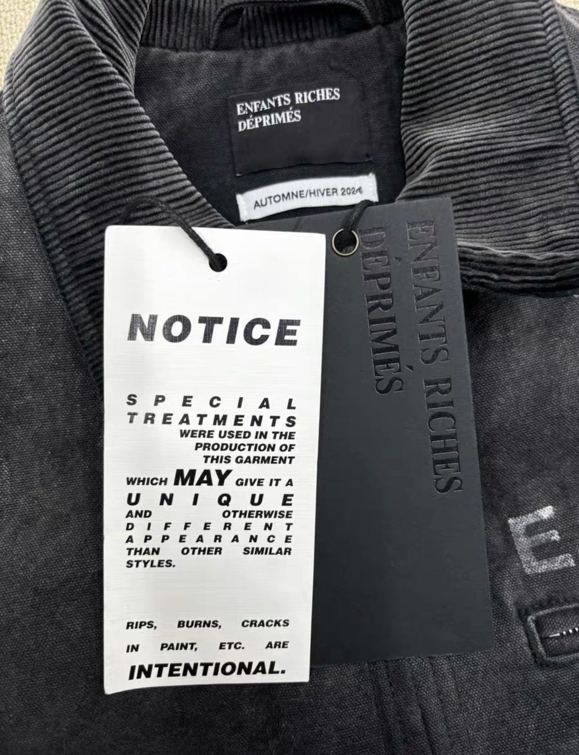 Enfants Riches Deprimes Distressed work jacket Size US M / EU 48-50 / 2 - 5 Thumbnail
