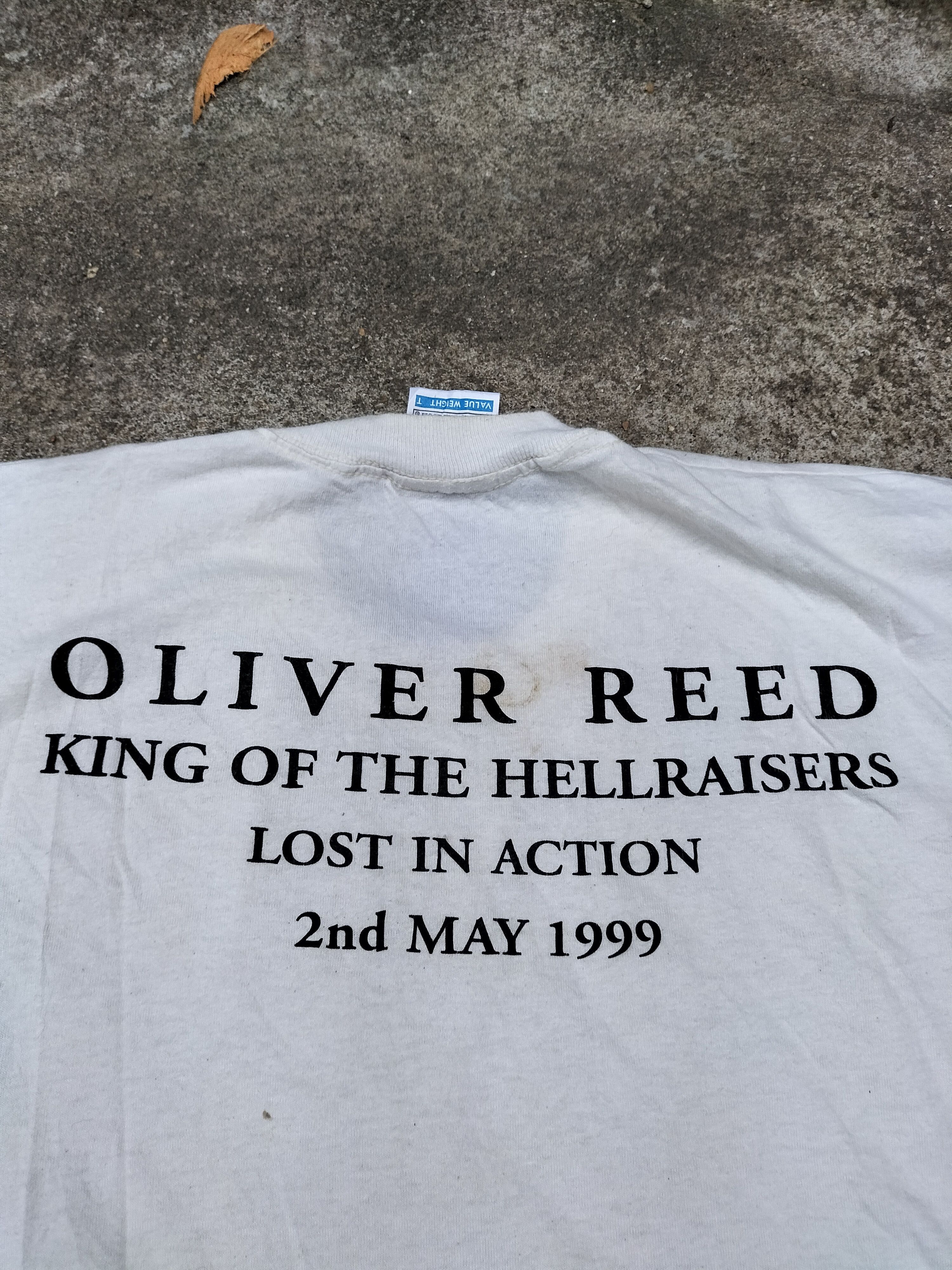 Band Tees Vintage 90s Oliver Reed music fashion country rock Size US XL / EU 56 / 4 - 6 Thumbnail