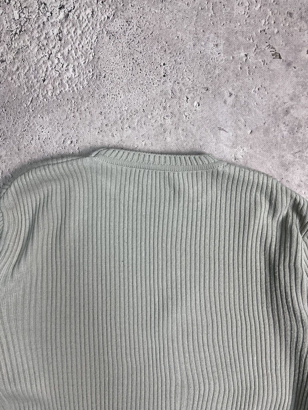20471120 × Diesel VINTAGE ARCHIVE Y2K STRIPED DISTRESSED DRAGON DIESEL SWEATER Size US M / EU 48-50 / 2 - 11 Thumbnail
