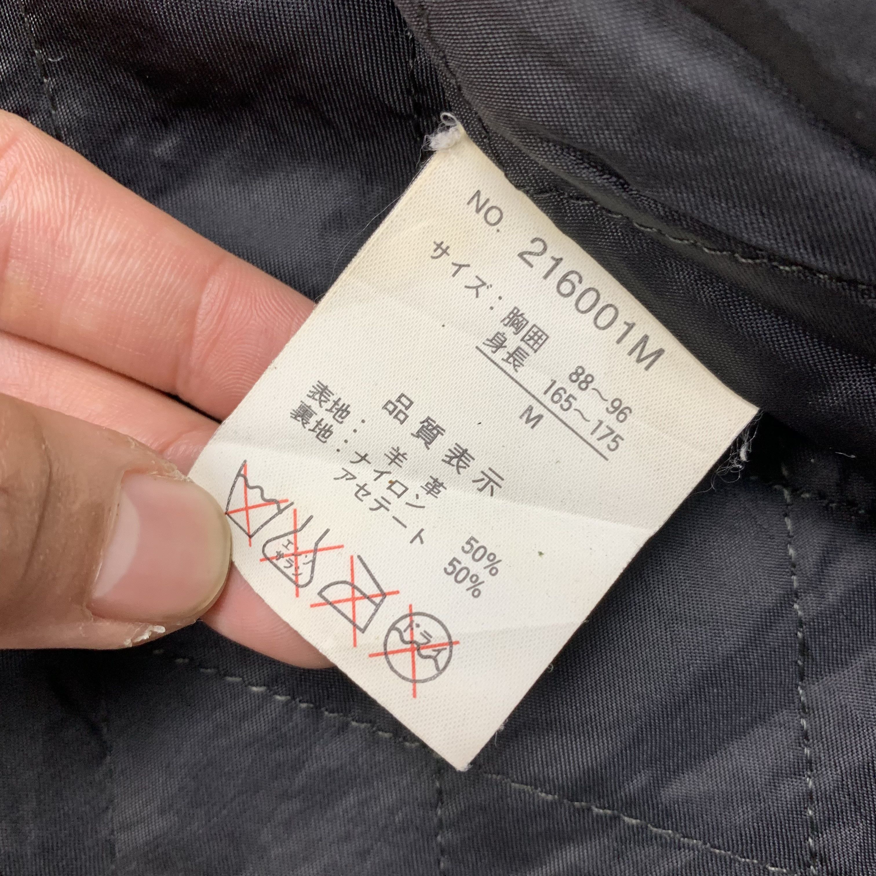Genuine Leather Vintage Genuine Real Leather Coat Jacket High Quality Rock Size US M / EU 48-50 / 2 - 8 Thumbnail