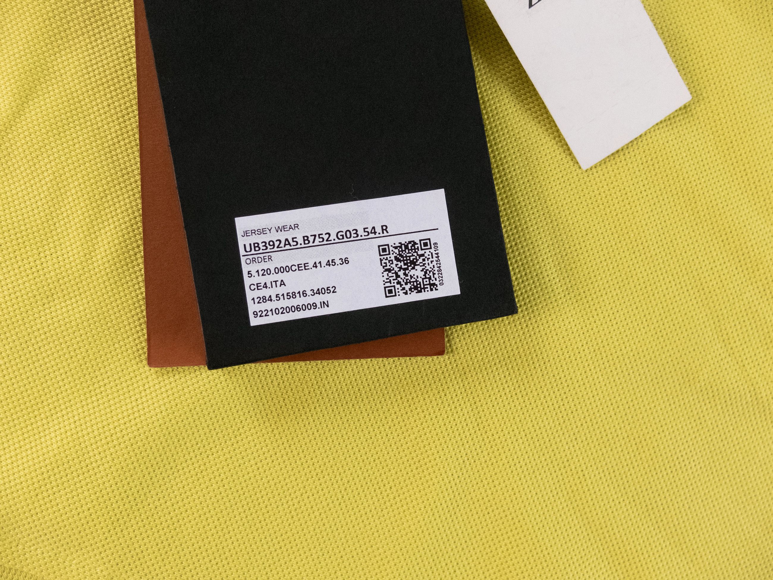 Ermenegildo Zegna ZEGNA solid yellow cotton polo shirt 54 XL authentic Size US XL / EU 56 / 4 - 7 Thumbnail