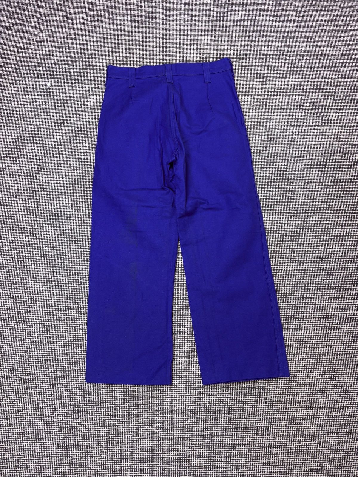 Le Laboureur 70s Macober cropped French worker trousers Size US 32 / EU 48 - 1 Thumbnail