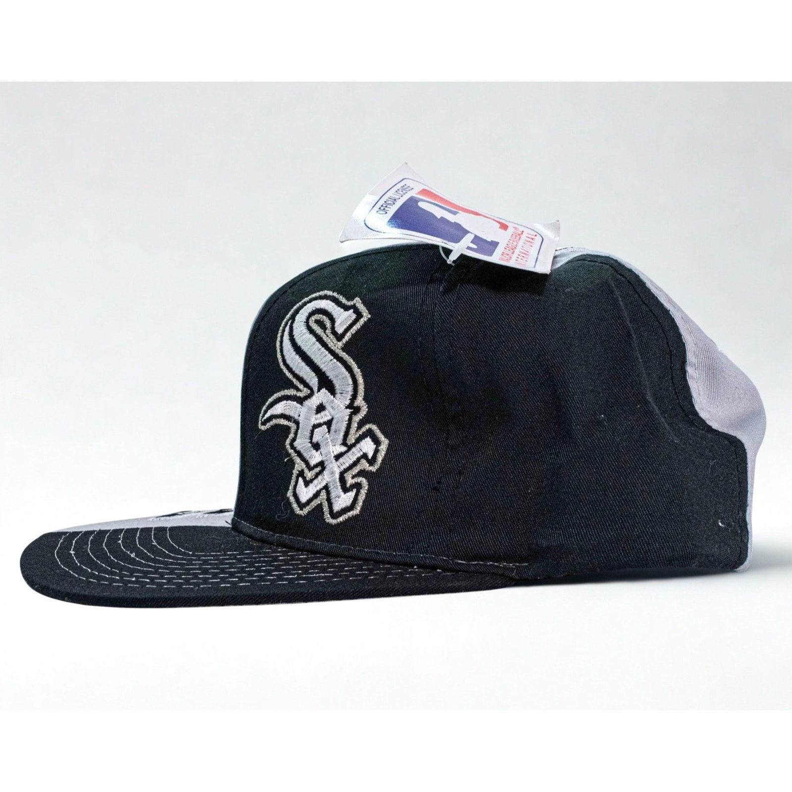 Starter Chicago White Sox Starter Swirl Snapback Hat VTG 90s MLB NWT Size ONE SIZE - 5 Thumbnail