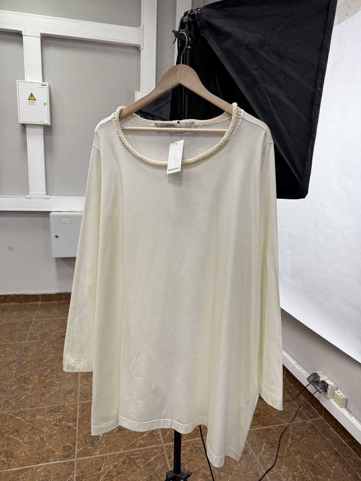 Rundholz 🇩🇪 NWT Rundholz Long Sleeve T-Shirt Dress Style Y2K Rare Size ONE SIZE - 2 Thumbnail