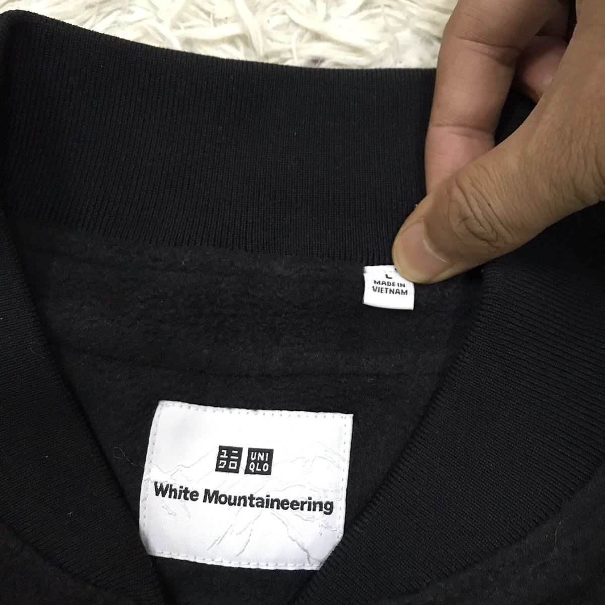 Uniqlo × White Mountaineering UNIQLO X WHITE MOUNTAINEERING BOMBER FLEECE JACKET Size US L / EU 52-54 / 3 - 10 Thumbnail