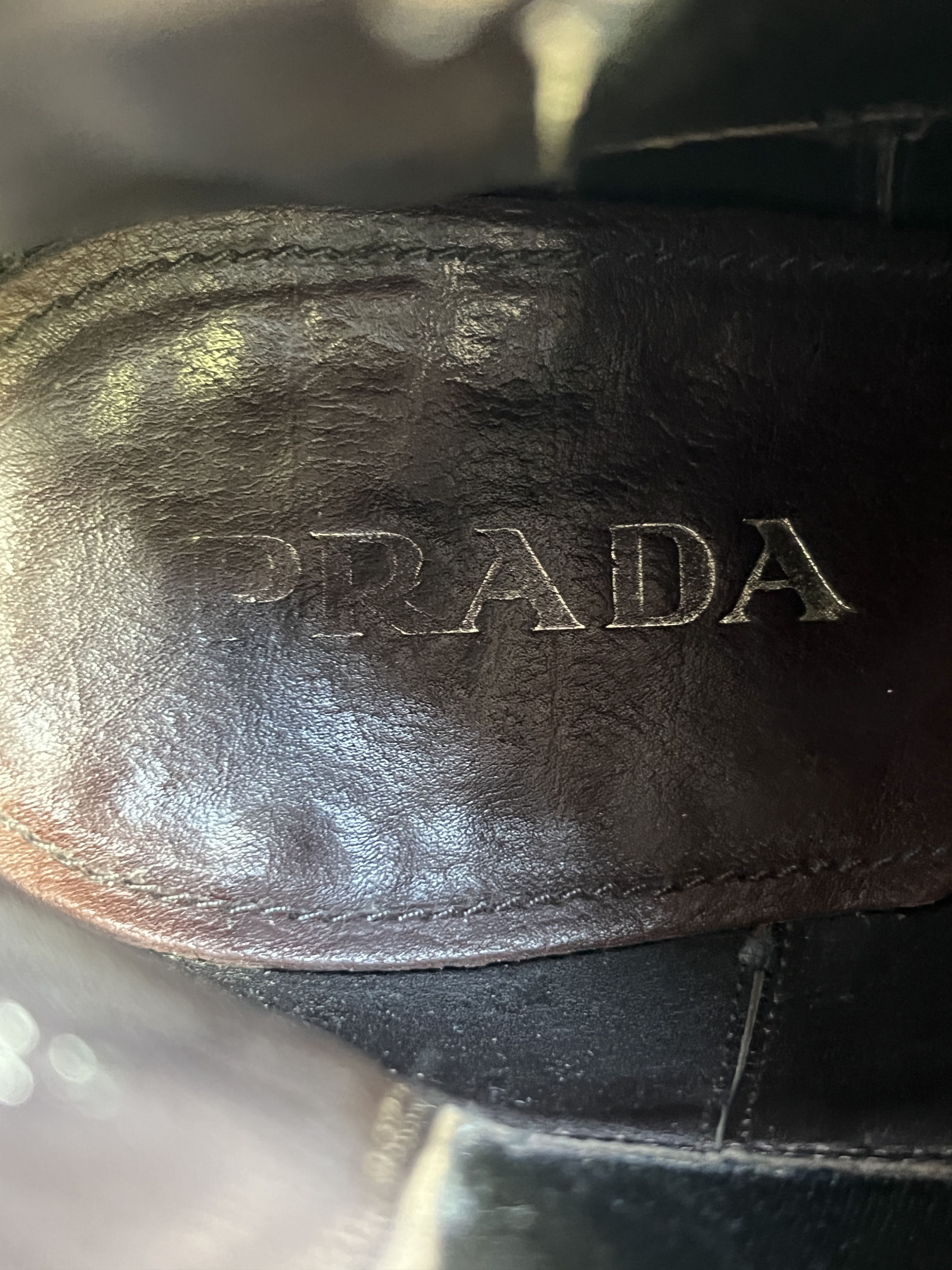 Prada Prada Milano Brown Wingtip Chelsea Boots Size 7.5 Size US 7.5 / EU 40-41 - 15 Thumbnail