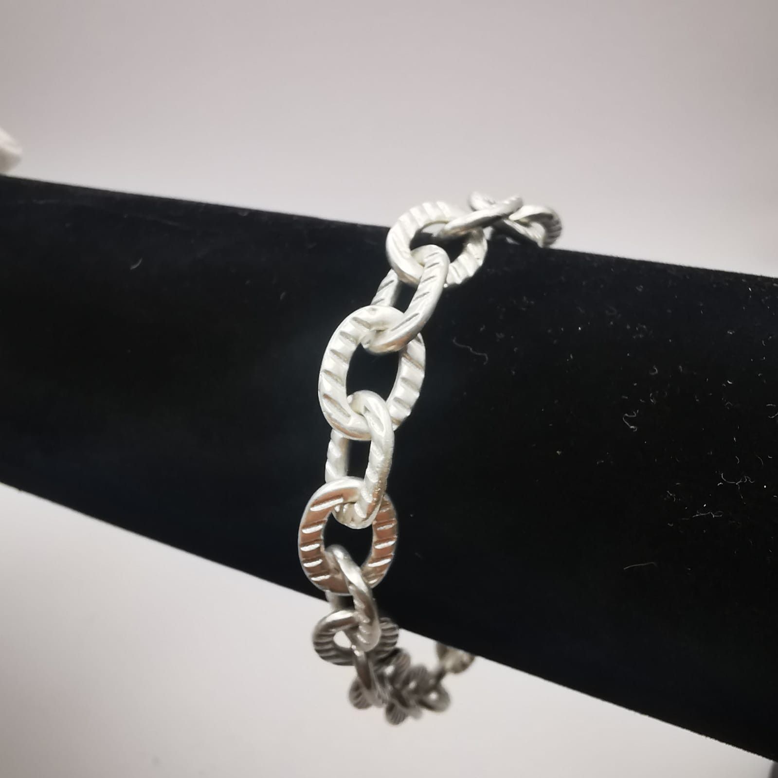 Sterling Silver Vintage 925 Sterling Silver Bracelet Signature 26.6g Size ONE SIZE - 4 Thumbnail