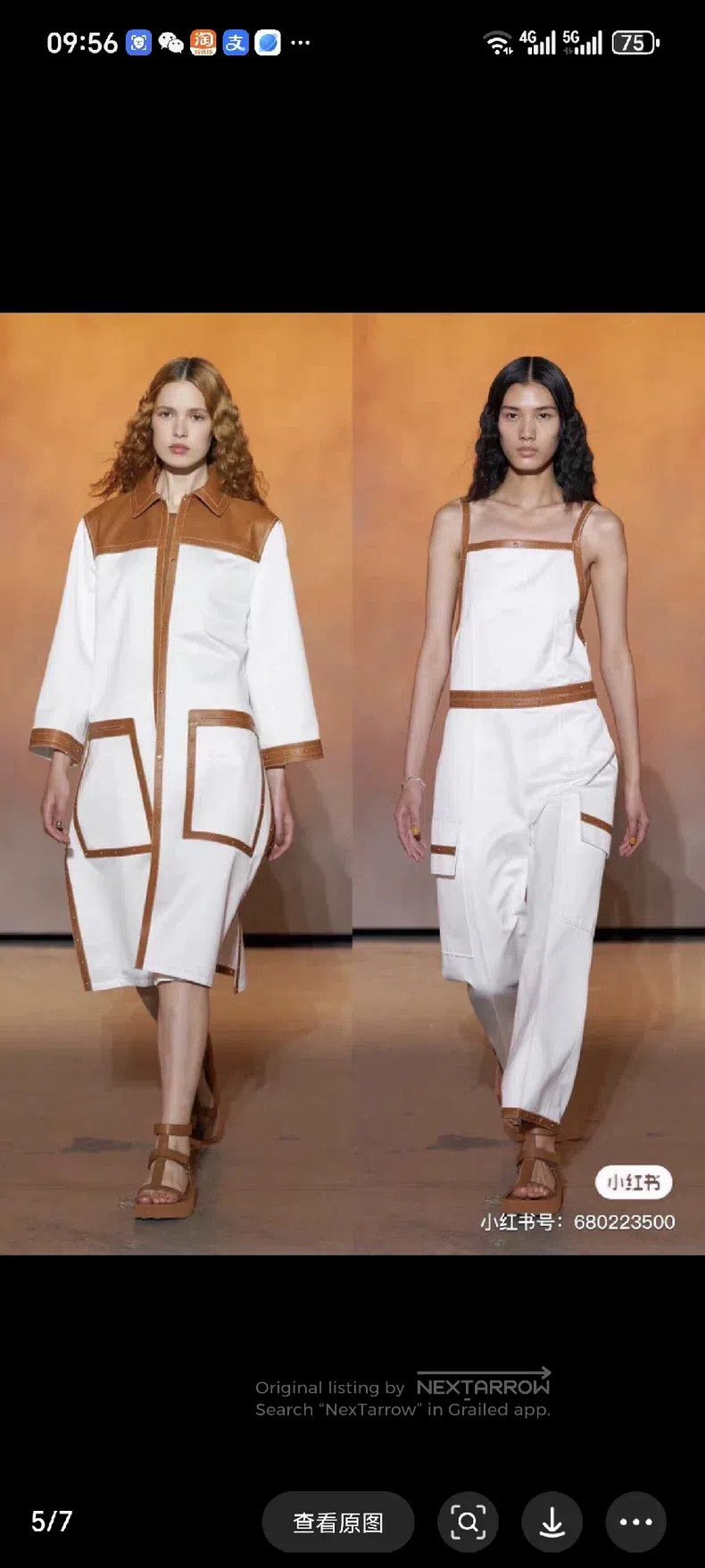 Hermes Hermes 2022SS Showpiece Button-Up Belt Pants Size 42" / US 20 - 8 Thumbnail