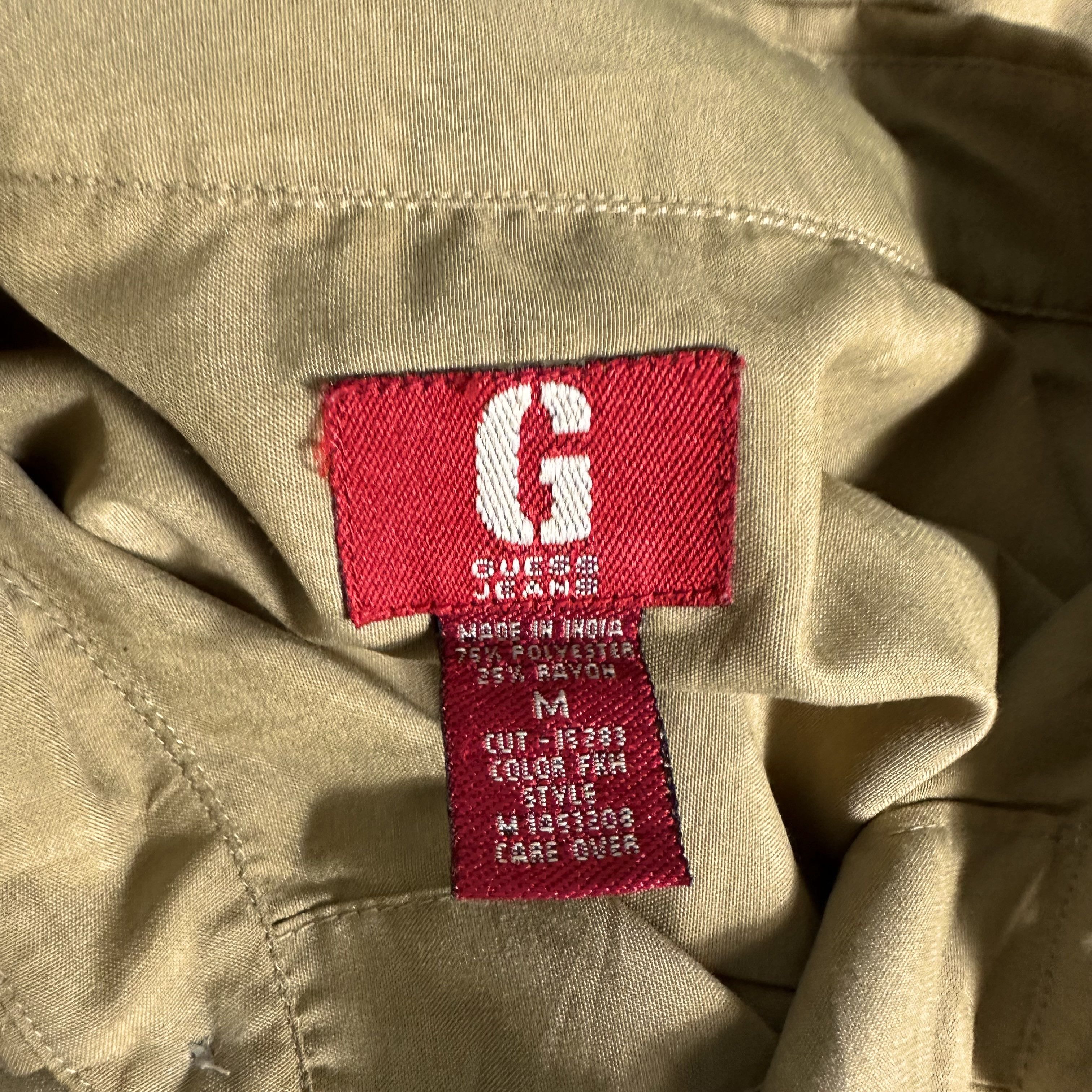 Guess 🔥RARE🔥 Vintage Guess Jeans Long Sleeve Button Up Shirt Size US L / EU 52-54 / 3 - 6 Thumbnail