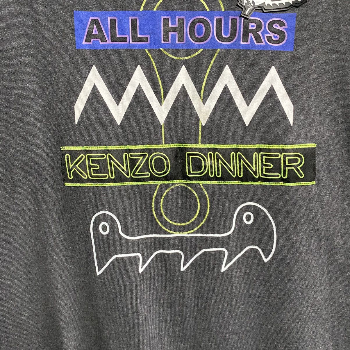 Kenzo Luxury Kenzo Parai big logo designer streetwear tee Size US S / EU 44-46 / 1 - 4 Thumbnail