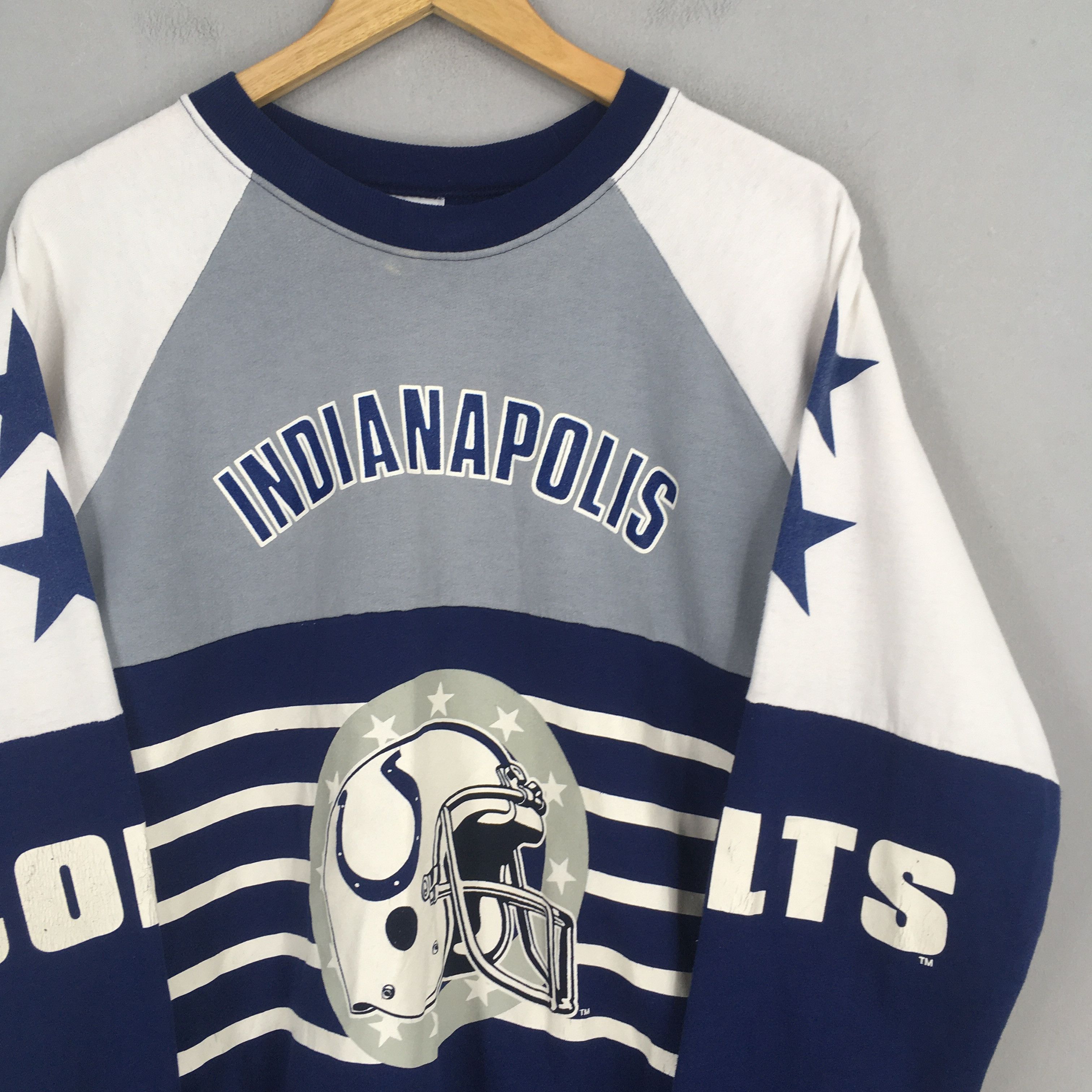 NFL × Vintage Vintage Indianapolis Colts NFL Sweatshirt Large Size US L / EU 52-54 / 3 - 2 Thumbnail