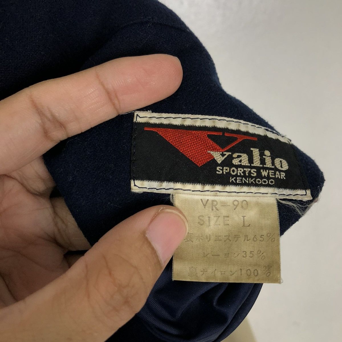 Japanese Brand 🔥VINTAGE VARSITY JACKET WOOL VALIO SPORTSWEAR KENKODO Size US L / EU 52-54 / 3 - 12 Thumbnail
