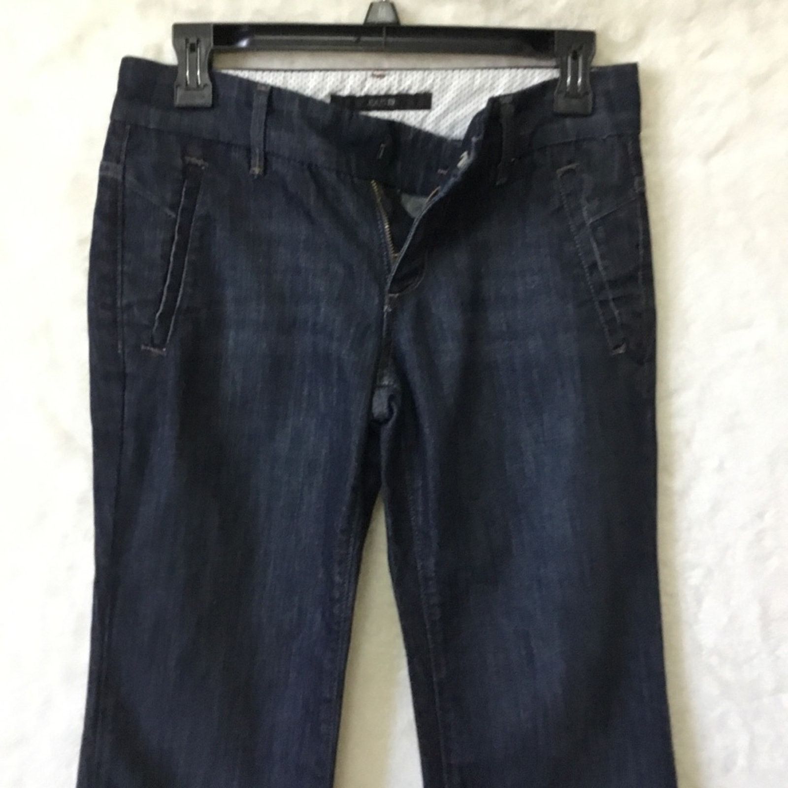 Joe's Joe's Dark Indigo Wide-Leg Crop Denim Jeans Size 26" / US 2 / IT 38 - 4 Thumbnail