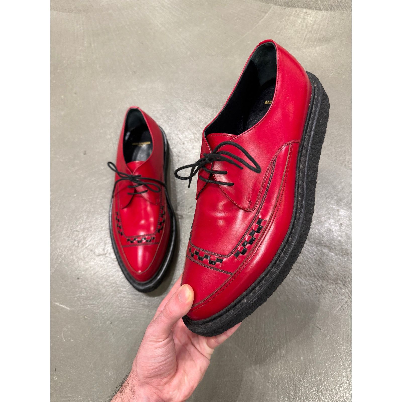 Saint Laurent Paris A/W2014 Saint Laurent by Hedi Slimane runway shoes Size US 12 / IT 42 - 5 Thumbnail