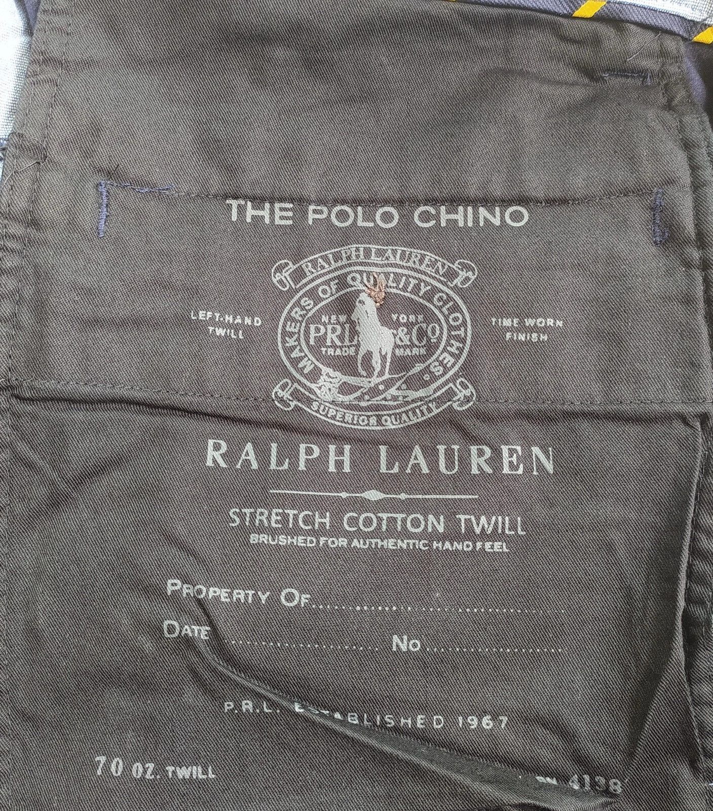 Polo Ralph Lauren Polo Ralph Lauren Slim Stretch Fit Chino Trouser FTP 0094 Size US 34 / EU 50 - 7 Thumbnail