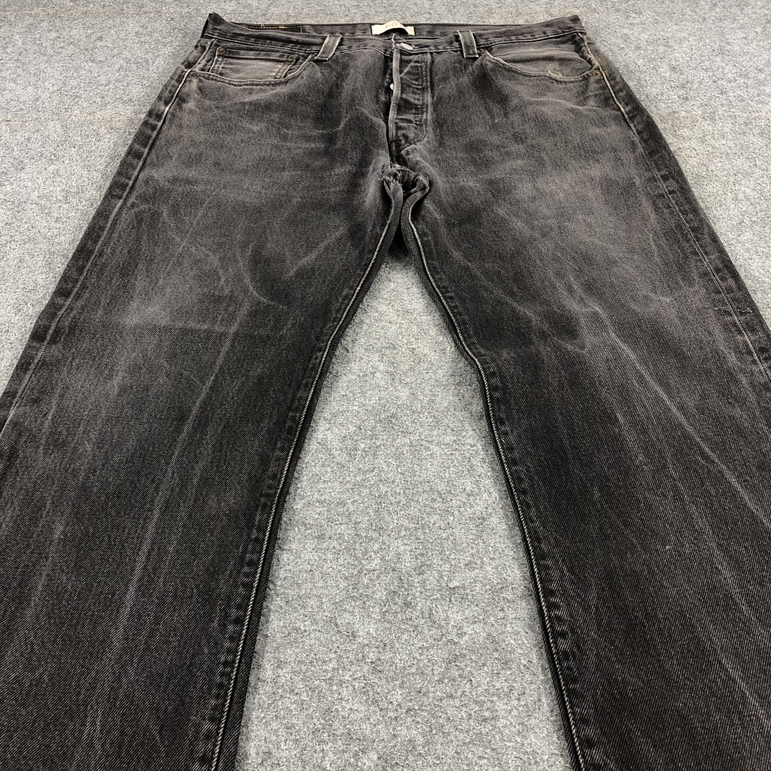 Levi's Vintage Distress Levis 501 Jeans-JM1502 Size US 36 / EU 52 - 3 Thumbnail