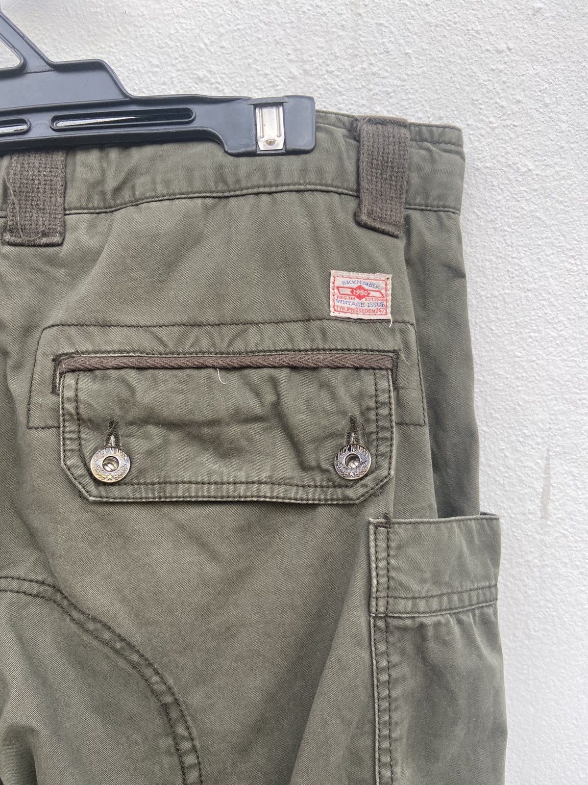 Numbers Back Number Cargo pants tactical series cargos toyo ent Size US 33 - 10 Thumbnail
