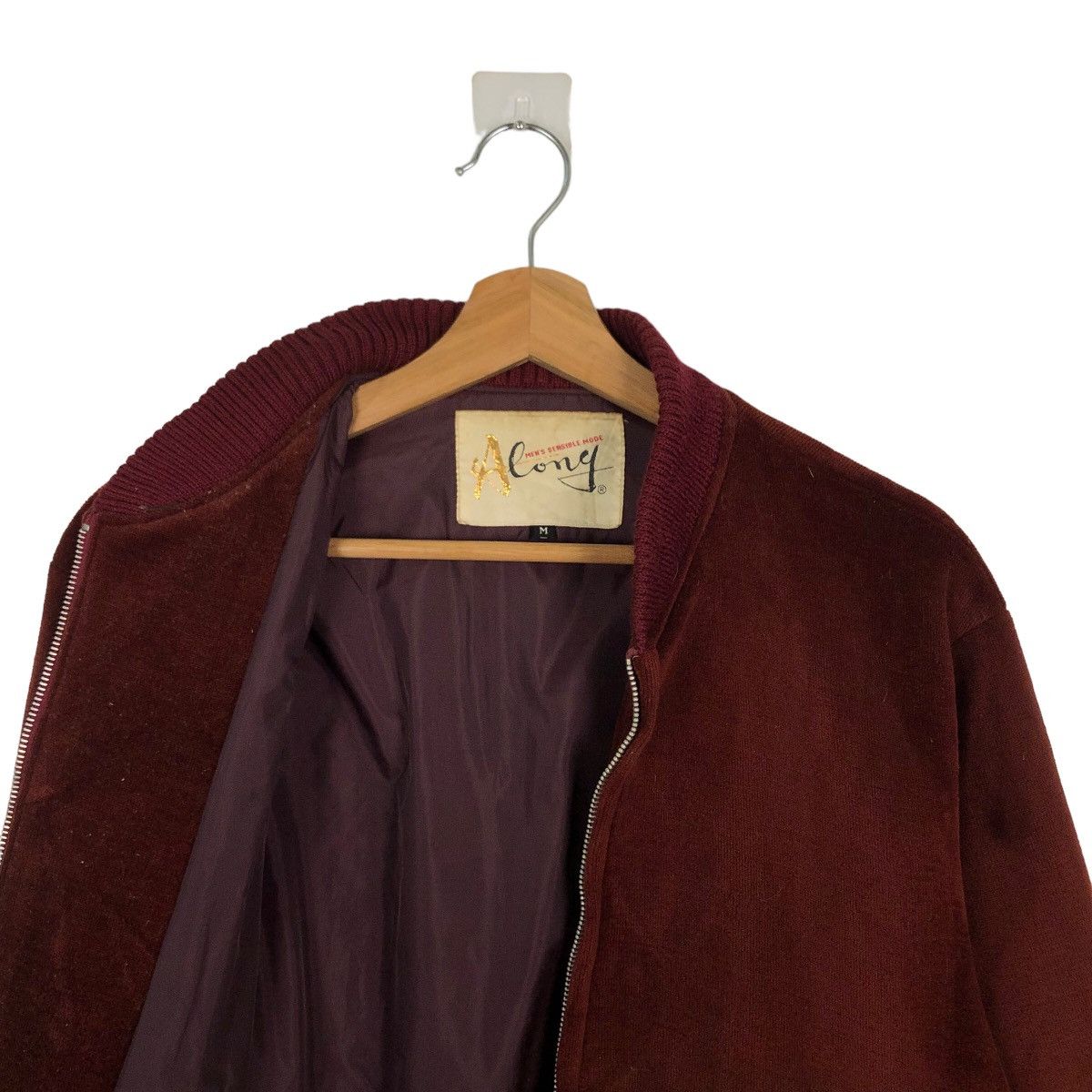 Japanese Brand VINTAGE SUEDE LEATHER CONG BOMBER ISSEY MIYAKE DESIGN Size US M / EU 48-50 / 2 - 9 Thumbnail