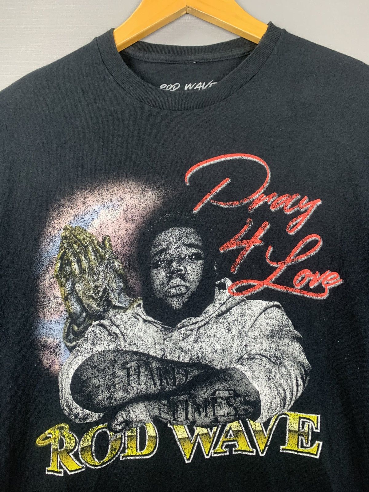 Rap Tees Rod Wave - Pray 4 Love Album tee Size US M / EU 48-50 / 2 - 2 Thumbnail