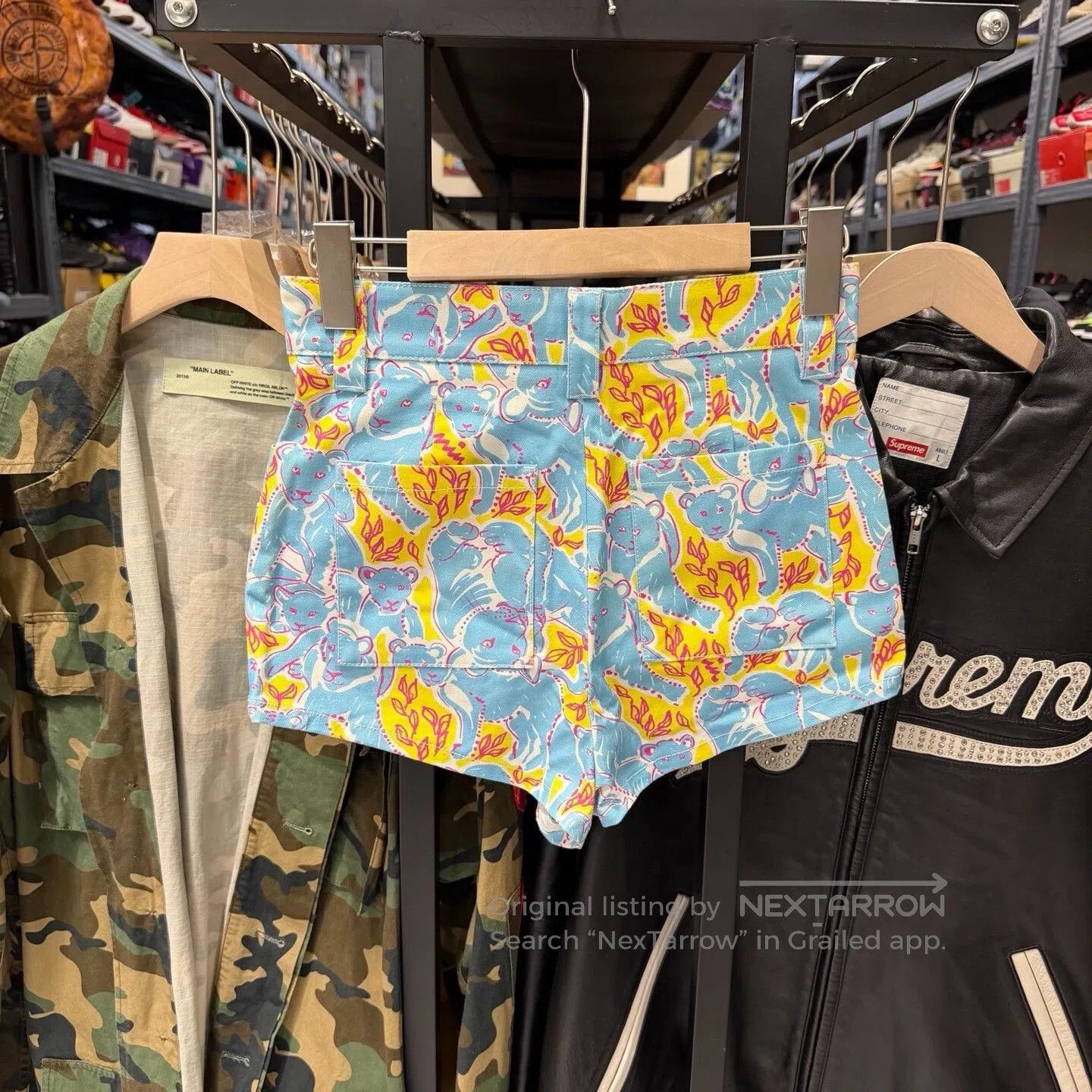 Miu Miu Miumiu 2018 Cat Shorts. Size 39" - 2 Thumbnail