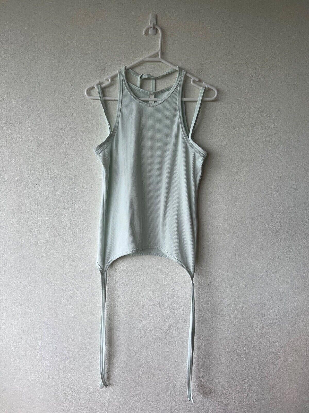 Dion Lee New dion lee split tie top rib tank singlet extra large blue Size XL / US 12-14 / IT 48-50 - 1 Thumbnail