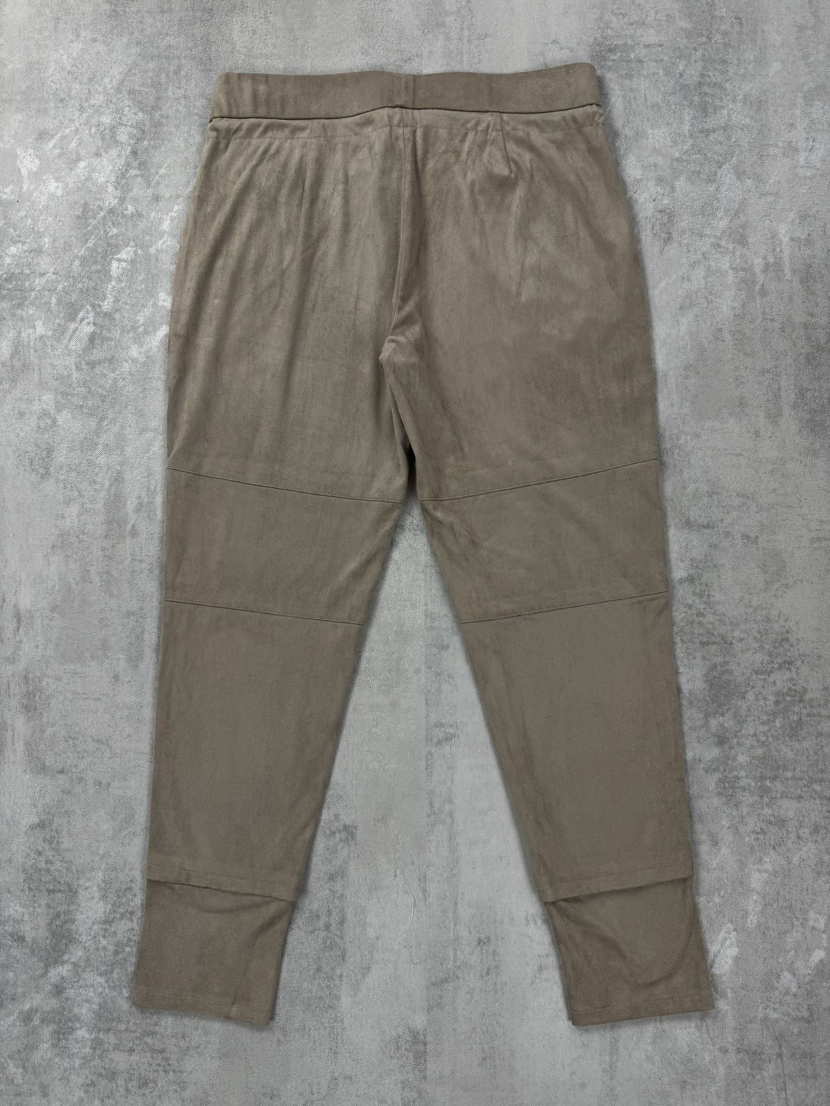 Designer RAFFAELLO ROSSI Candice 7/8 Jogging Beige Pants Womens Size 28" / US 6 / IT 42 - 3 Thumbnail
