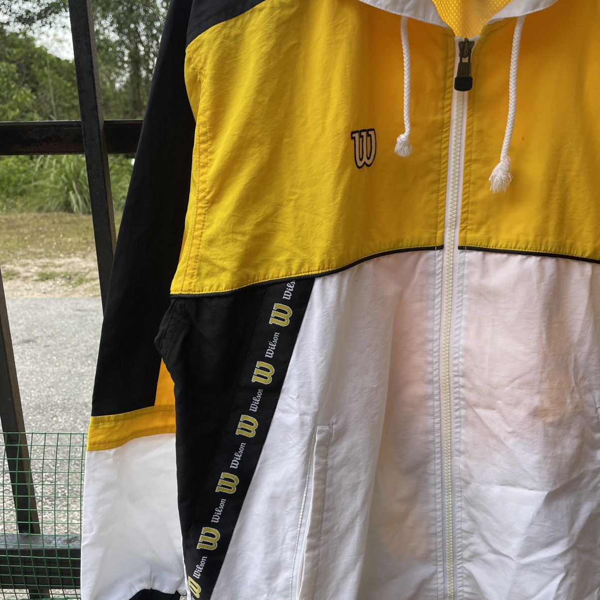 Wilson 🔥Vintage Wilson Two Tone Zipper Windbreaker Light Jacket Size US M / EU 48-50 / 2 - 6 Thumbnail