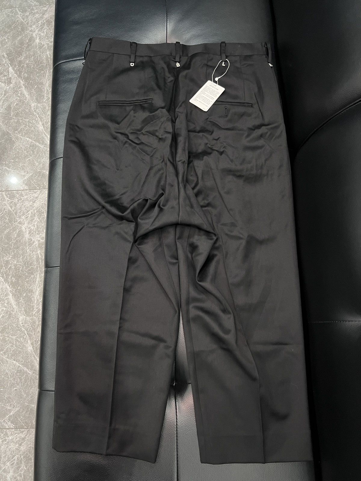 Doublet Doublet FW22 Runway Logo Charm Wrap Wide Trousers Size 34S - 2 Thumbnail