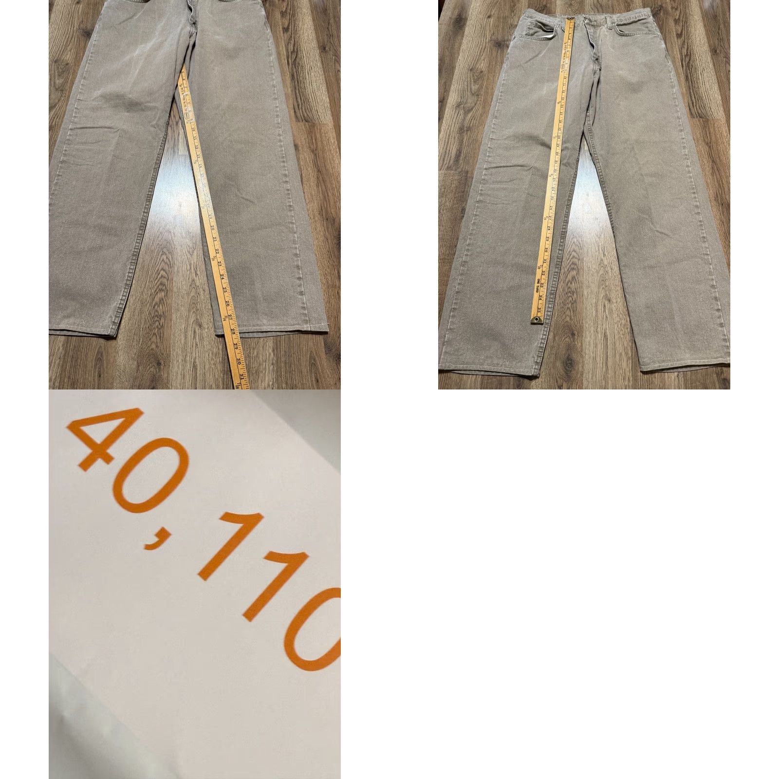 Wrangler Wrangler Jeans, Men's Size 36x28.5, Brown, Straight Leg, 5-Pocket, Medium Wash, Denim, Regular Fit, Cotton, Vintage: No, Brown, Jeans, Men Size US 36 / EU 52 - 8 Thumbnail