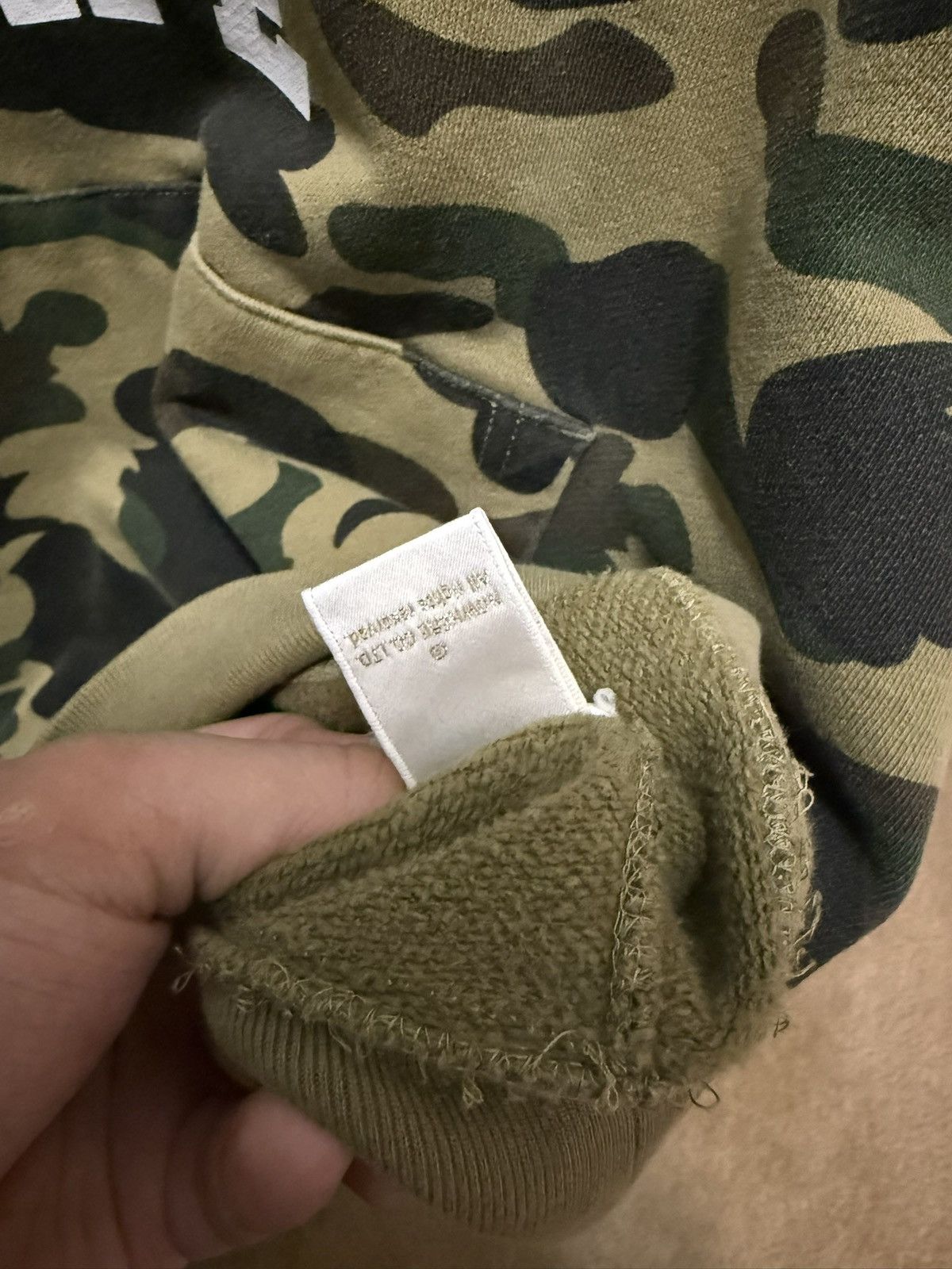 Bape A Bathing Ape College Logo Classic Camo Hoodie Size US L / EU 52-54 / 3 - 9 Thumbnail