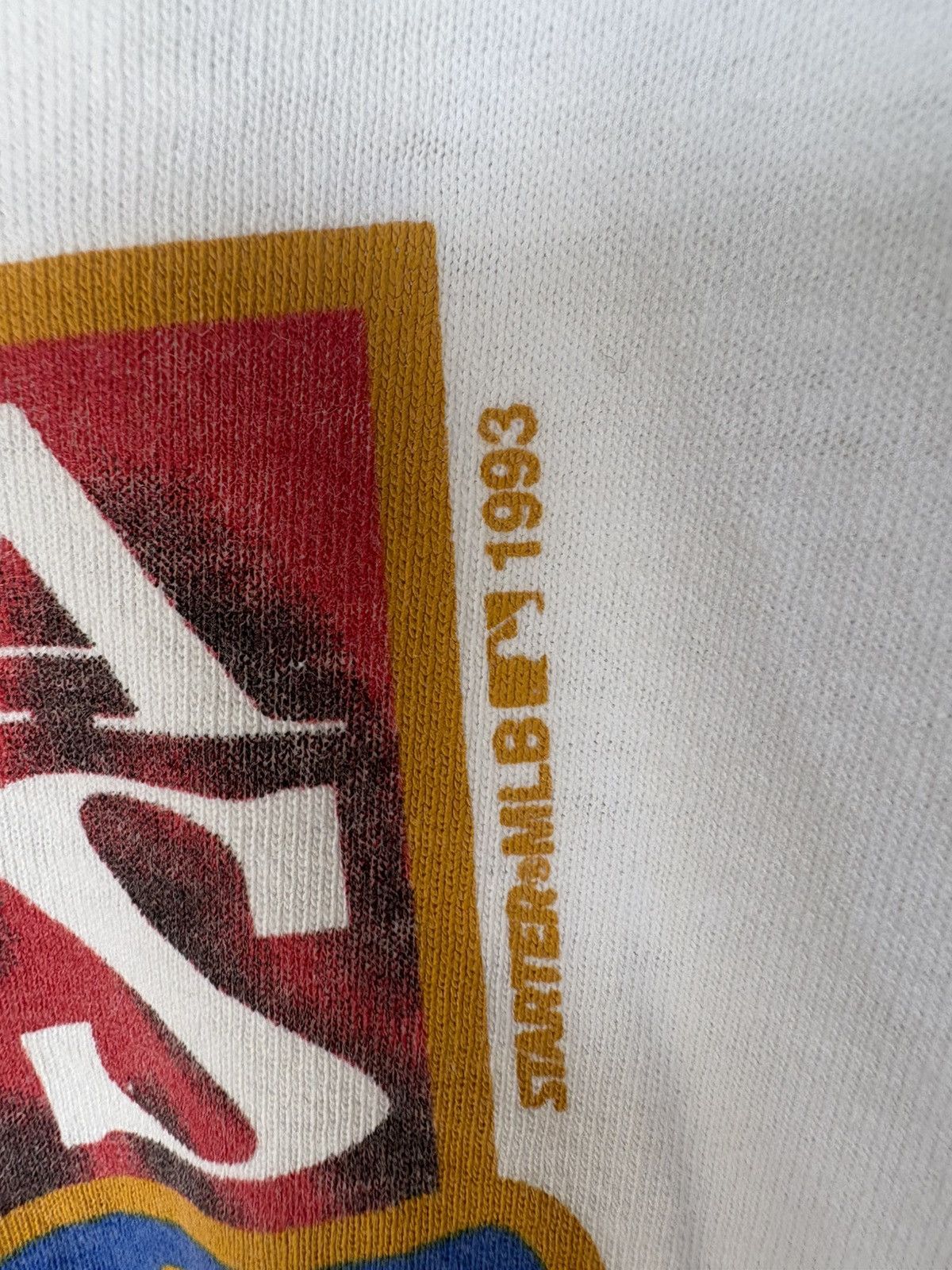 MLB 1993 Atlanta Braves Starter T-Shirt Size US XL / EU 56 / 4 - 5 Thumbnail