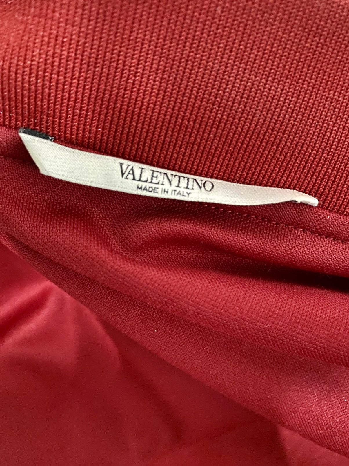 Valentino Valentino Archive Red and White Stripe Track Jacket, 48, New Size US M / EU 48-50 / 2 - 5 Thumbnail