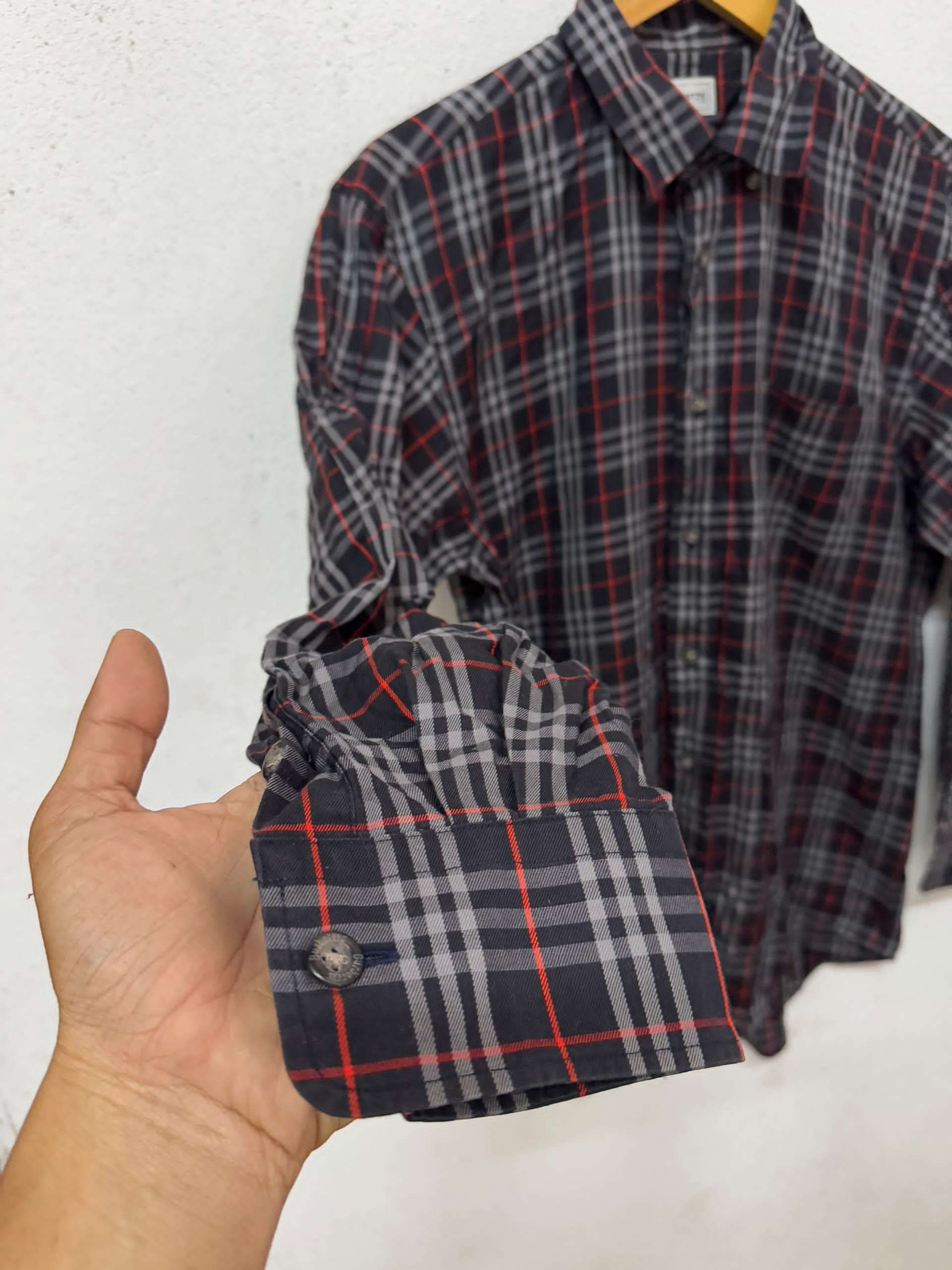 Burberry Burberry nova check button up shirt Size US M / EU 48-50 / 2 - 6 Thumbnail