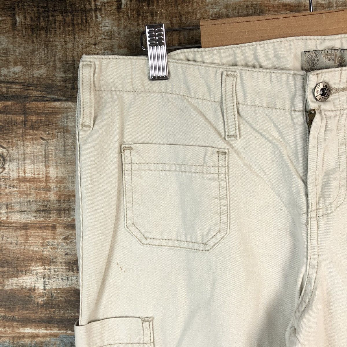 L.E.I. Lei White Cargo utility Multipocket Pants #A2440 Size 30" / US 8 / IT 44 - 7 Thumbnail