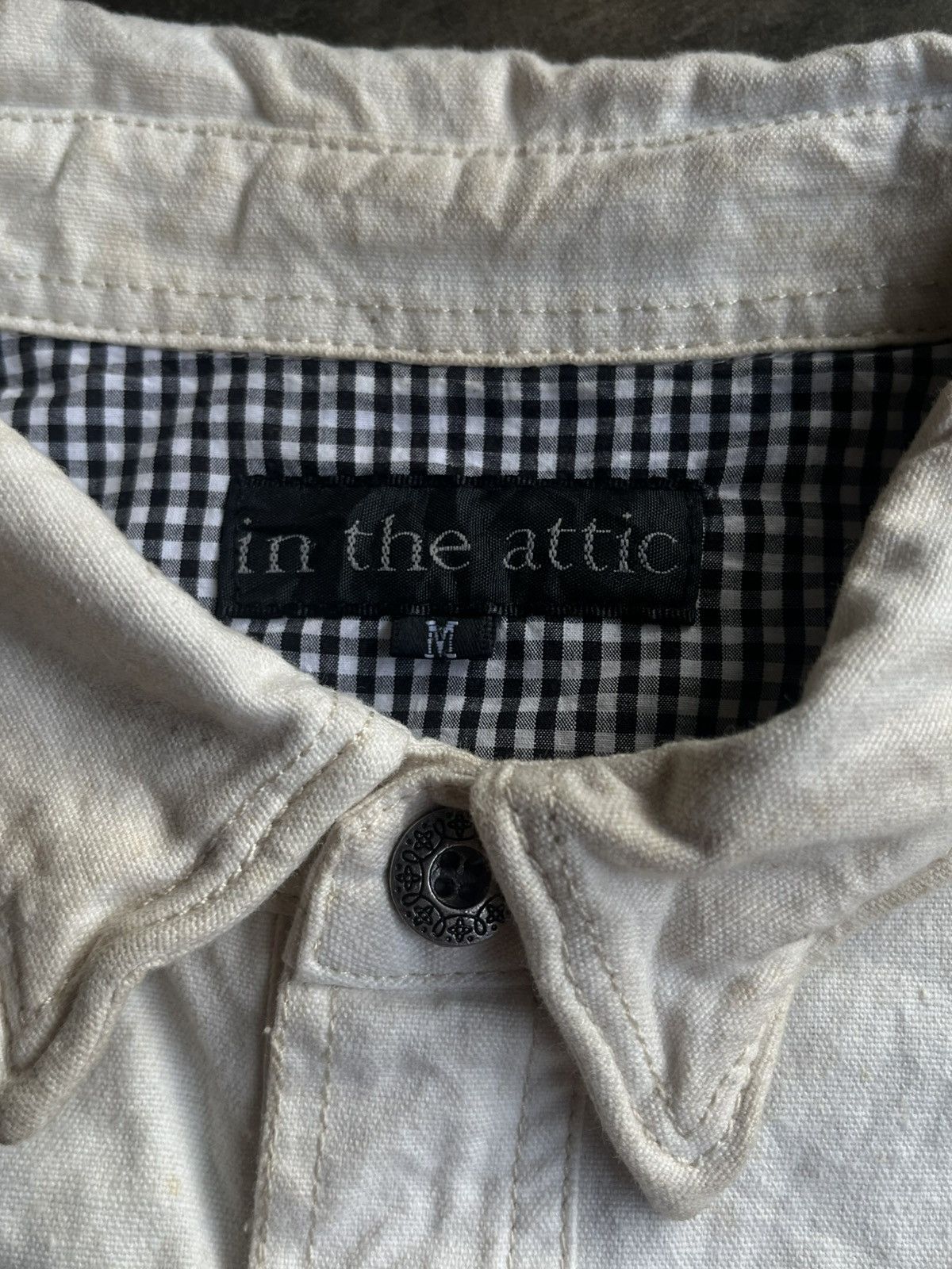 If Six Was Nine Japanese 2000’s Intheattic Shirts Punk Tectical Pocket Vkei Size US M / EU 48-50 / 2 - 6 Thumbnail