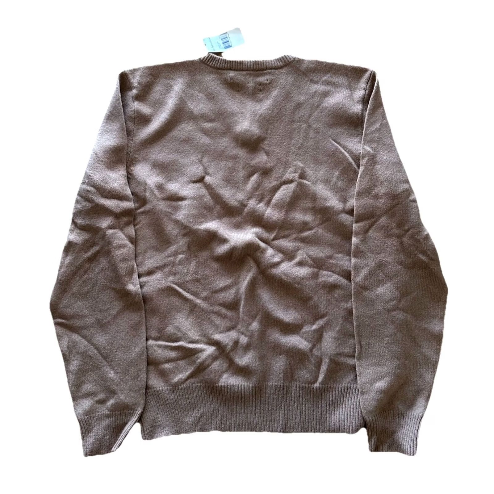 Polo Ralph Lauren VINTAGE Polo Ralph Lauren Sweater 100% Lambs Wool V-Neck Pullover Men M Beige Wool Knit Embroidered Logo Size US M / EU 48-50 / 2 - 5 Thumbnail