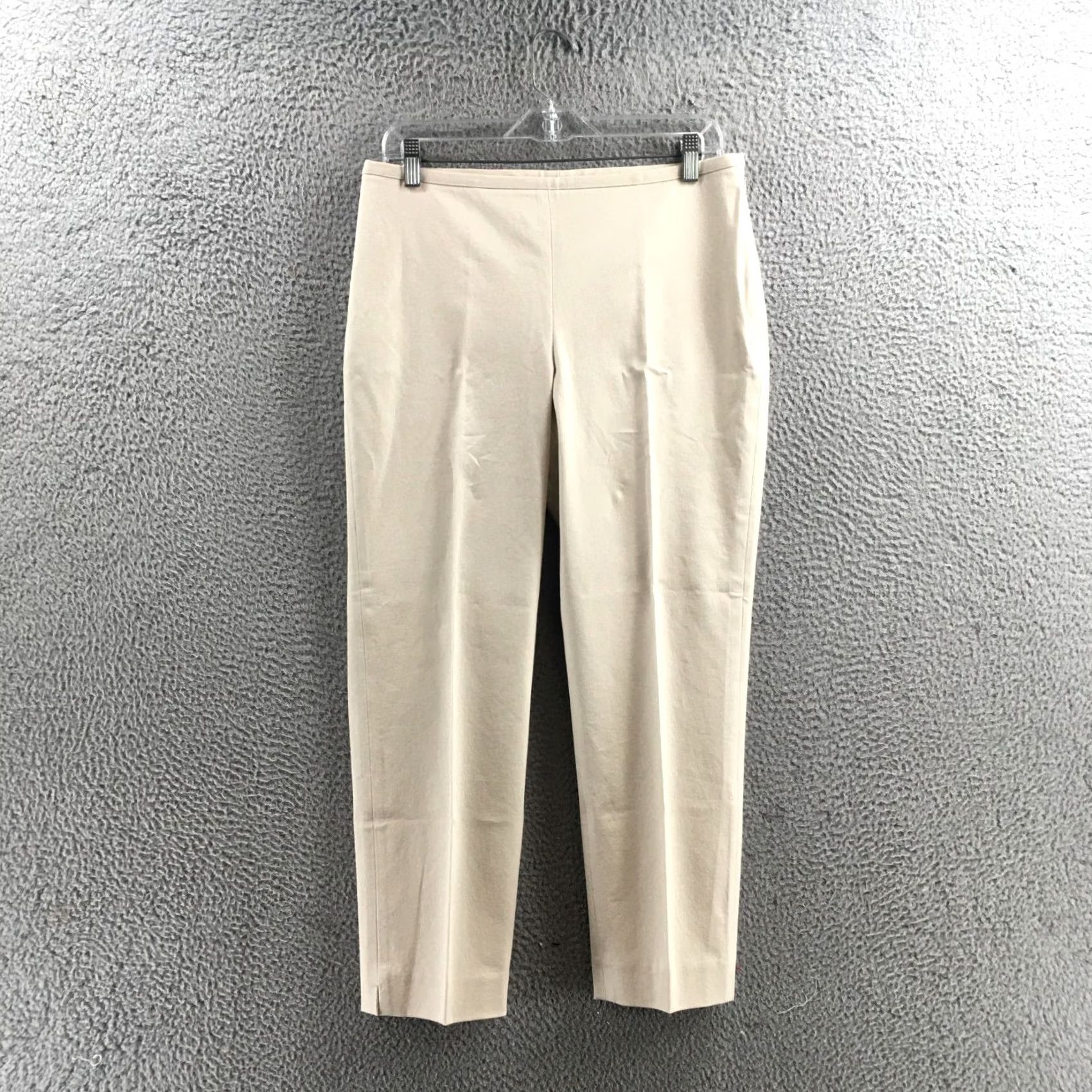J.McLaughlin J.McLaughlin Capri Pants Womens 10 Beige Mid Rise Zip Fly Casual Capri Pants Women 10 Beige Mid Rise Zip Fly Casual Size 32" / US 10 / IT 46 - 2 Thumbnail