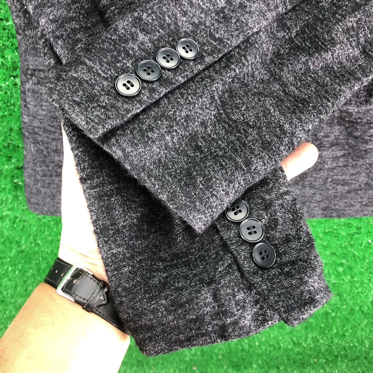 agnes b. Vintage 90's Agnes B Homme Paris Wool Coat Jacket Size S / US 4 / IT 40 - 10 Thumbnail