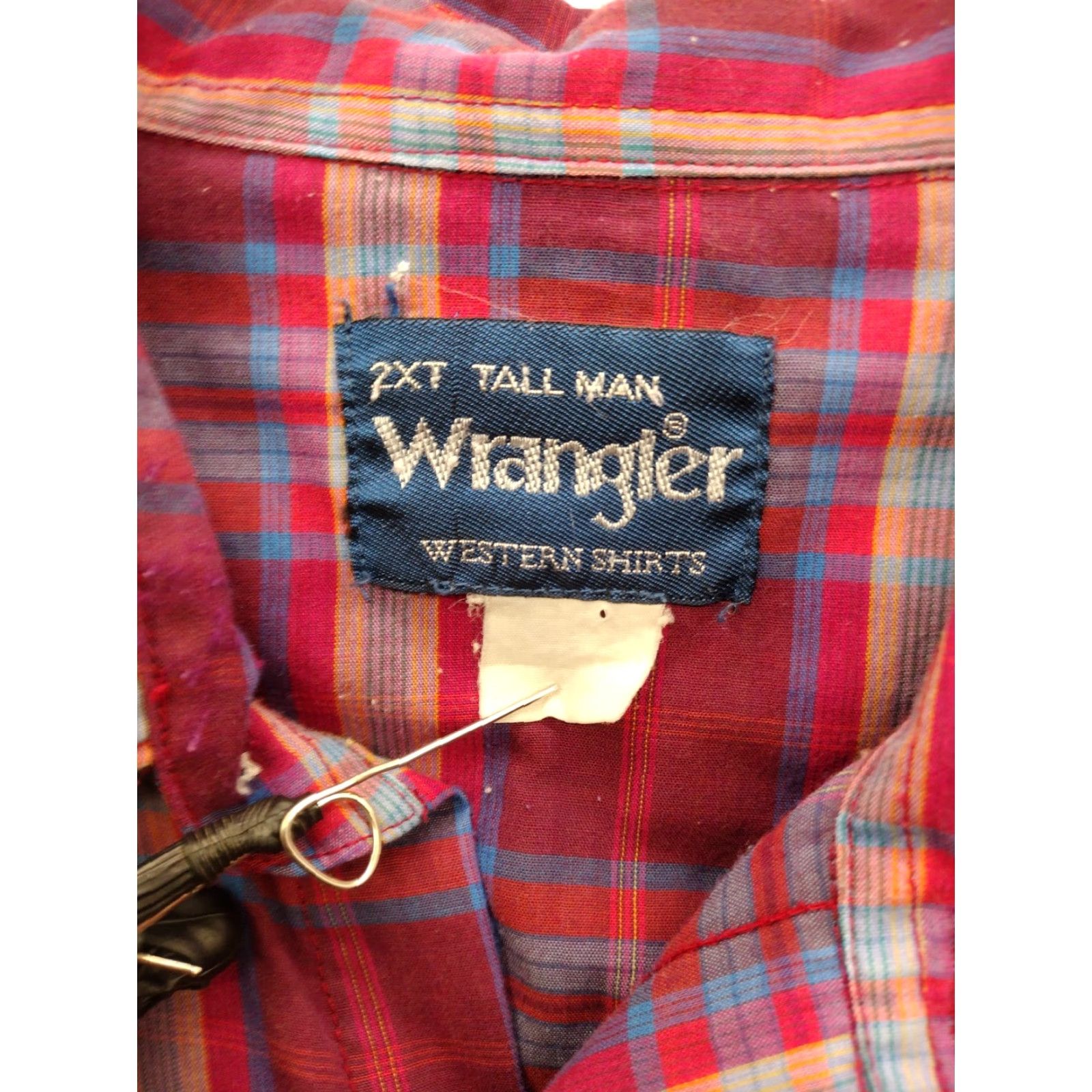 Wrangler VTG Wrangler Western Shirt Mens 2XT Short Sleeve Size US XXL / EU 58 / 5 - 3 Thumbnail