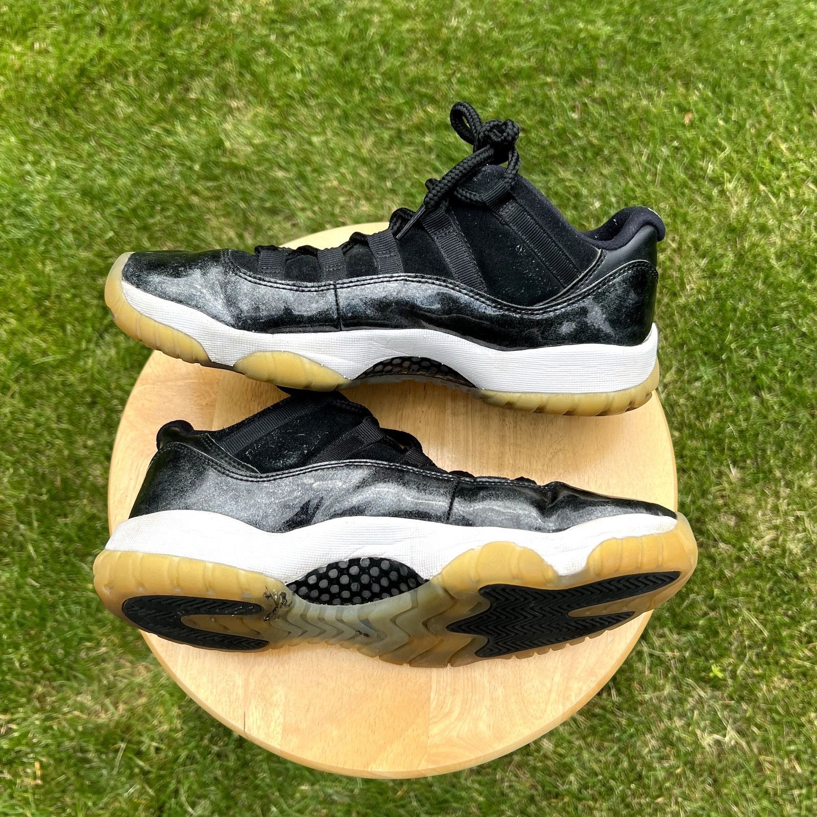 Jordan Brand × Nike Nike Air Jordan 11 Retro Low Barons Men's Shoes - Size 8 Size US 8 / EU 41 - 2 Thumbnail