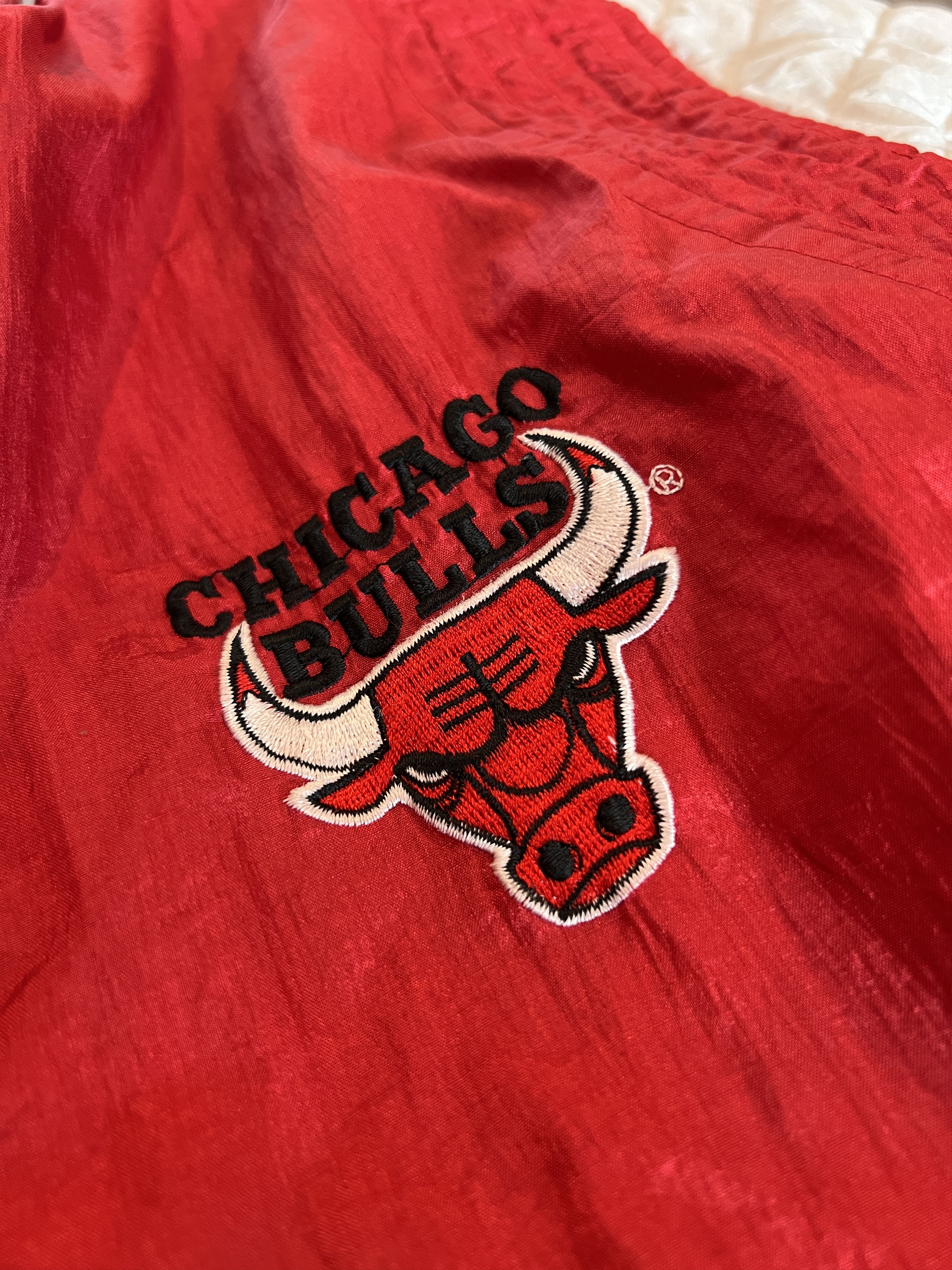 Starter Vintage Chicago Bulls Starter Jacket Size US L / EU 52-54 / 3 - 3 Thumbnail