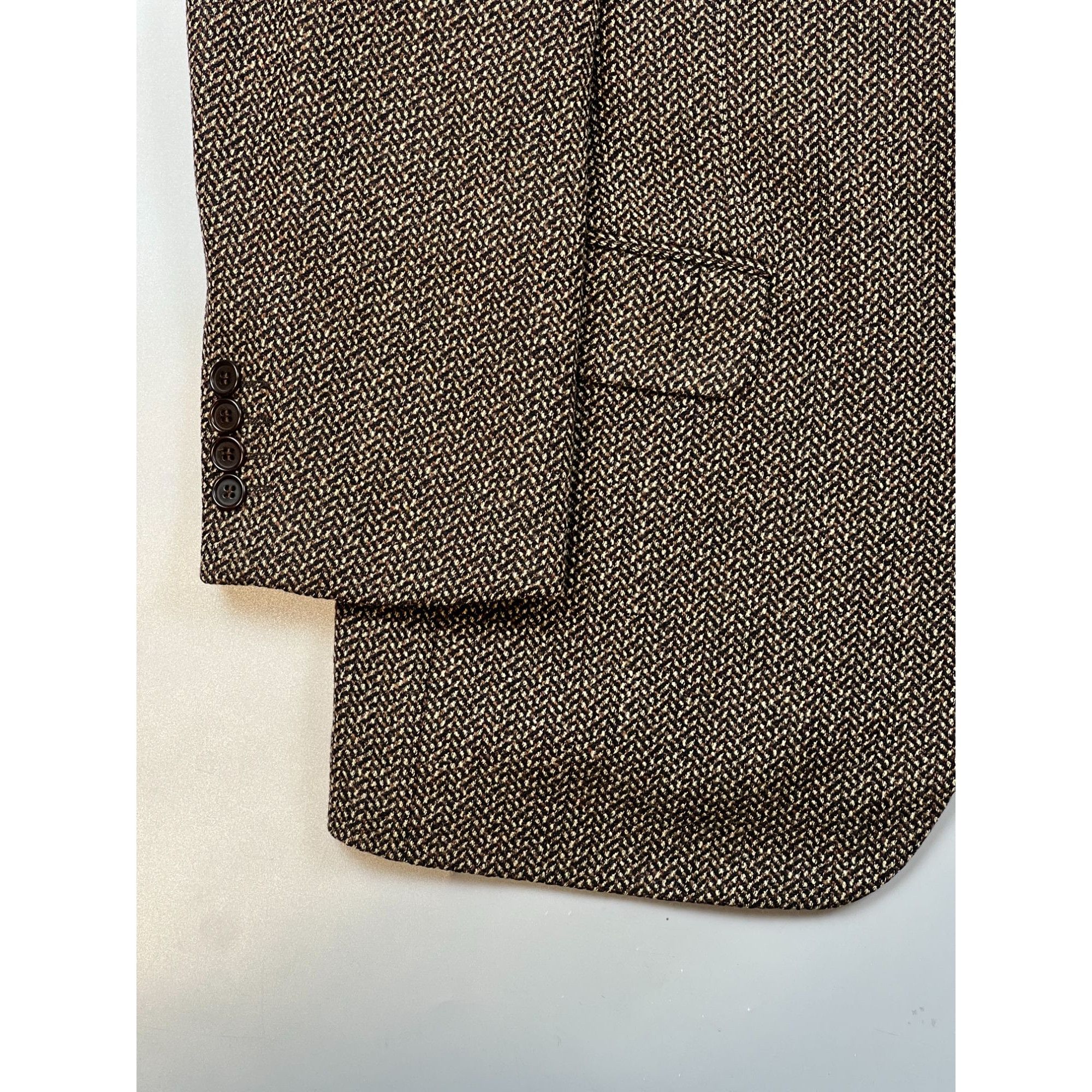 Missoni Missoni Uomo Vintage Tweed Wool 3 Button Blazer (Y0714) Size 52R - 2 Thumbnail